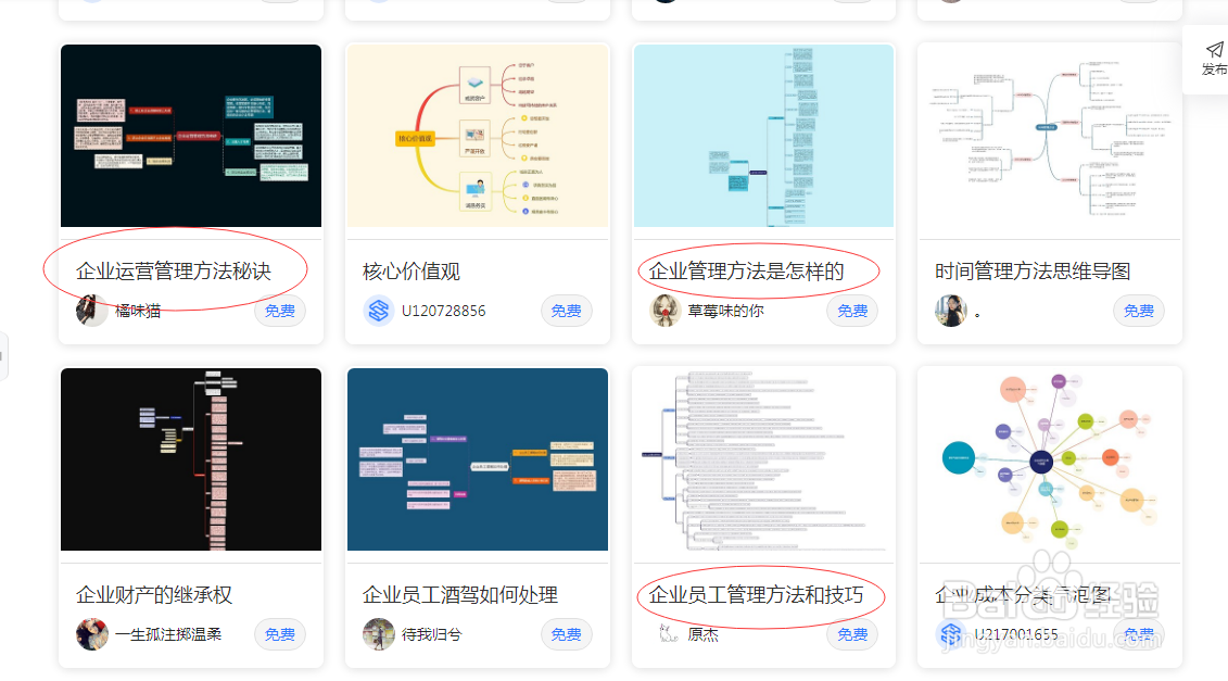 用TreeMind树图制作“企业员工管理”思维导图