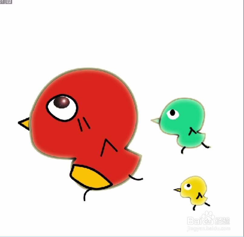 PS奔跑的小鸡