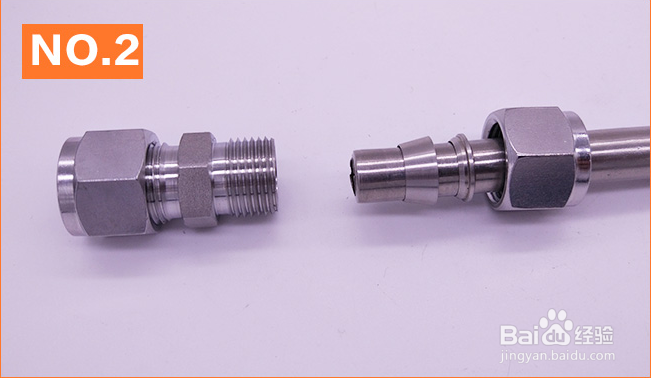 卡套接头怎样连接