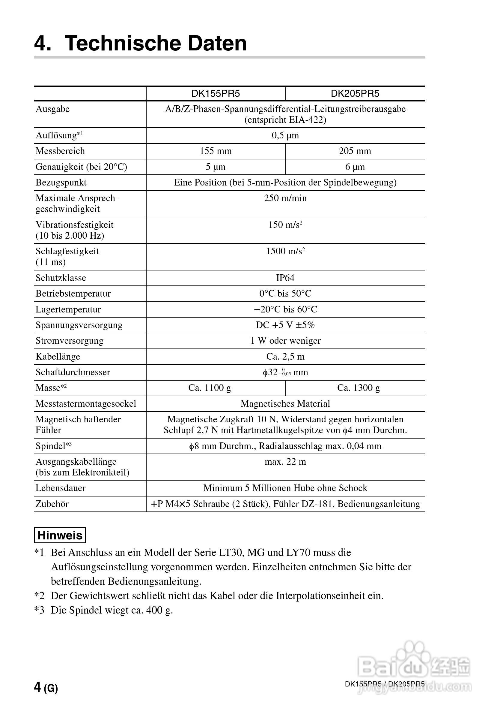 SONY DK155PR5PR5/DK205PR5数字测量器使用说明书:[6]