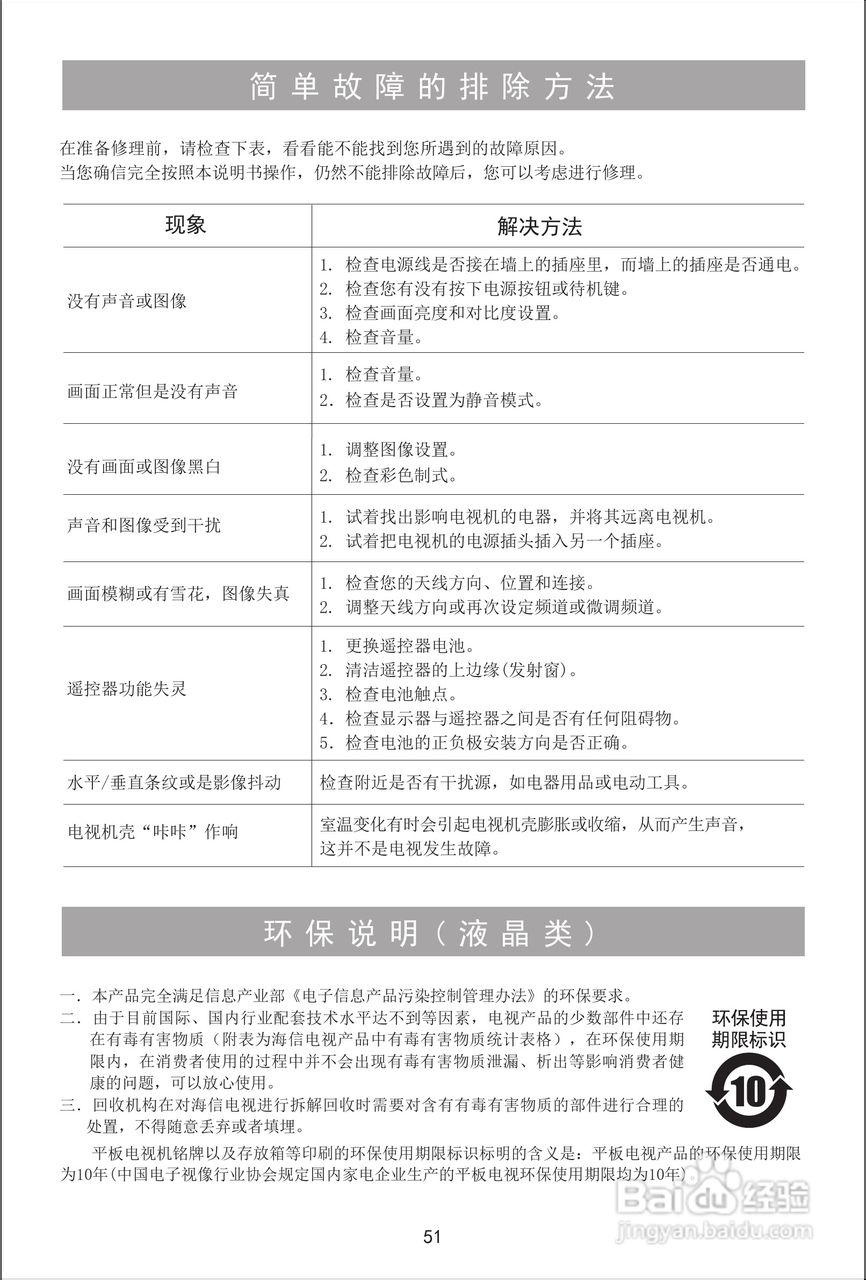 海信LED32K316J3D液晶彩电使用说明书:[6]