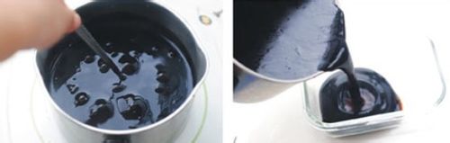 自制仙草奶茶冻