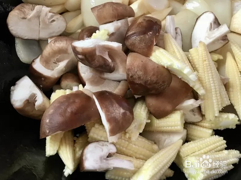 怎样做出家常菜系列之什锦蔬酱烧鸡