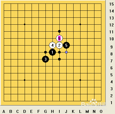 五子棋之斜月局攻略01