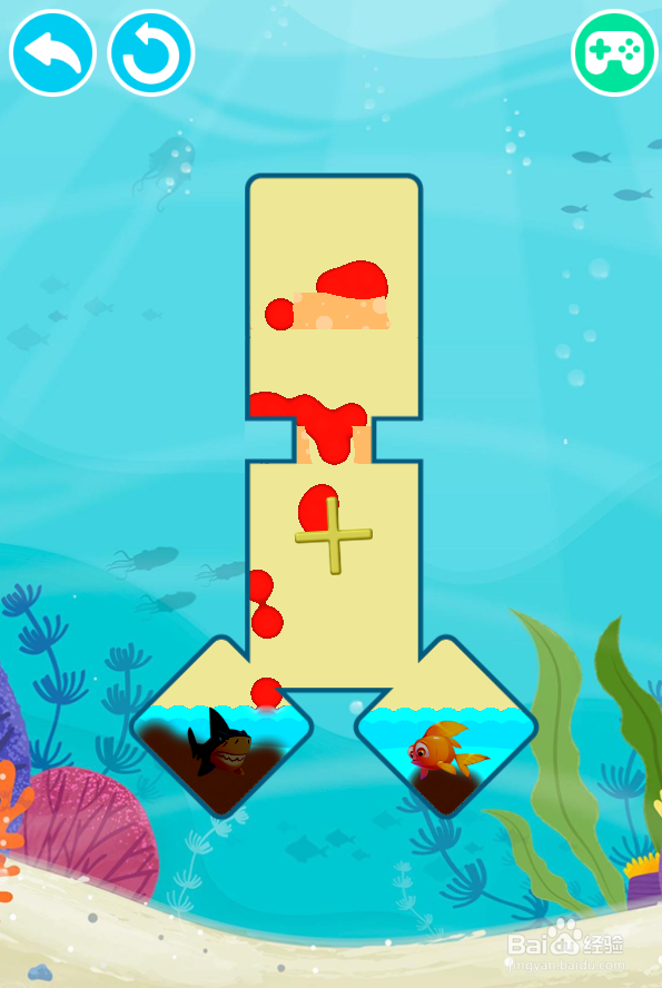 Goldfish Rescue 2的Level 6如何通过