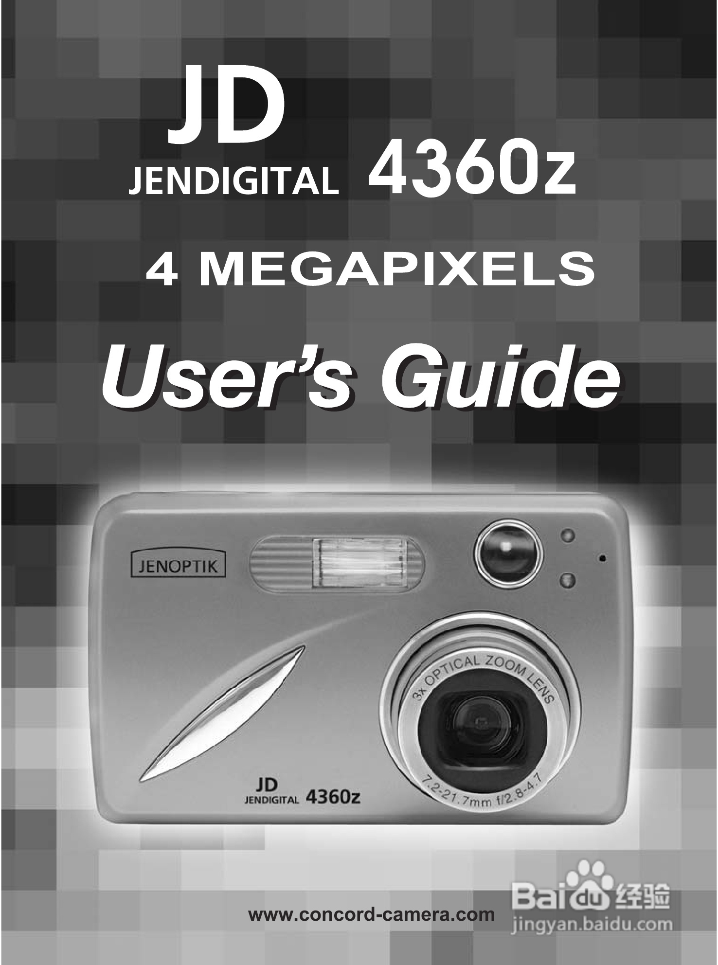 JENOPTIK JD 4360z数码相机说明书:[1]