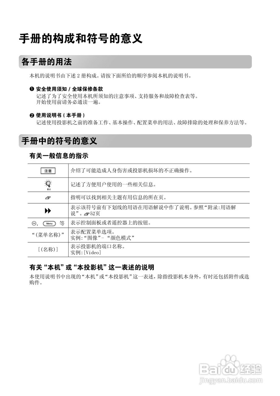 爱普生EMP-TW1000投影仪使用说明书:[1]