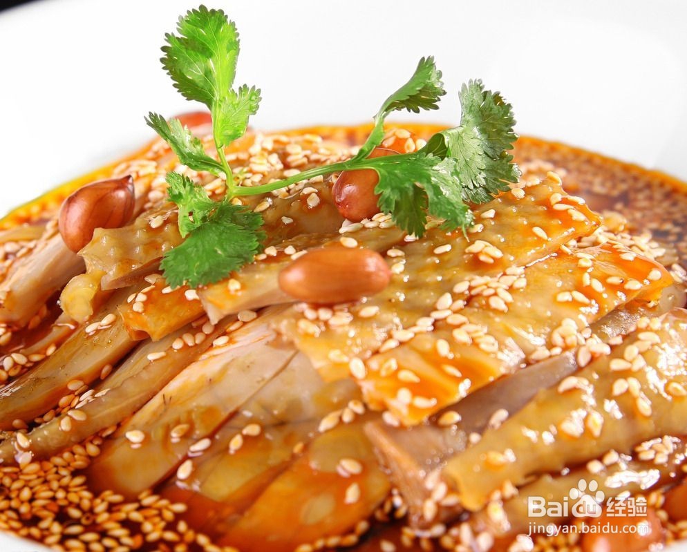 凉拌土鸡的制作方法