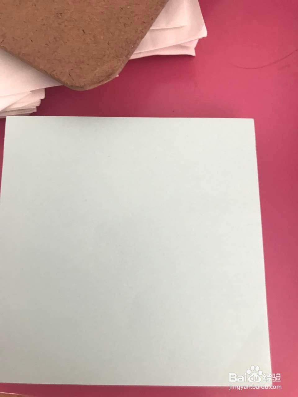 正确地撕下便签纸