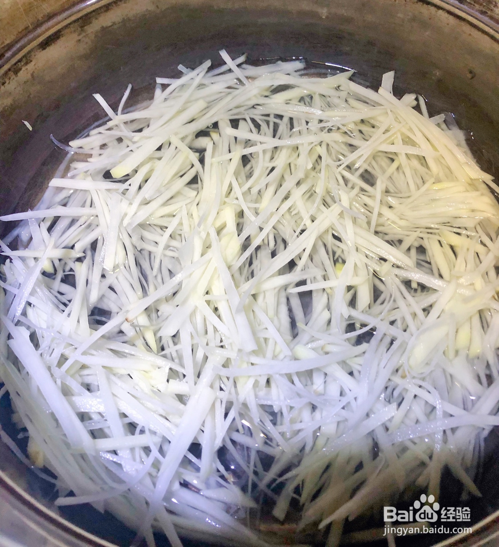 简单的凉拌土豆丝