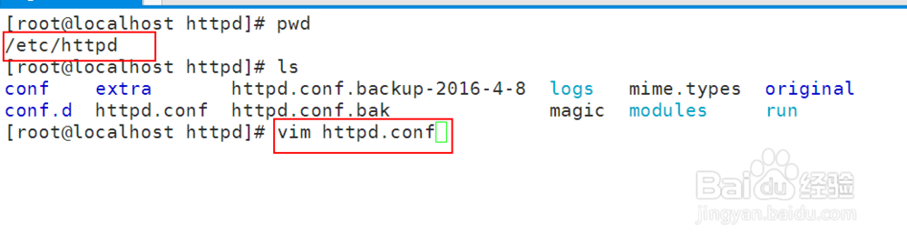 Linux下配置Apache的httpd.conf文件测试php