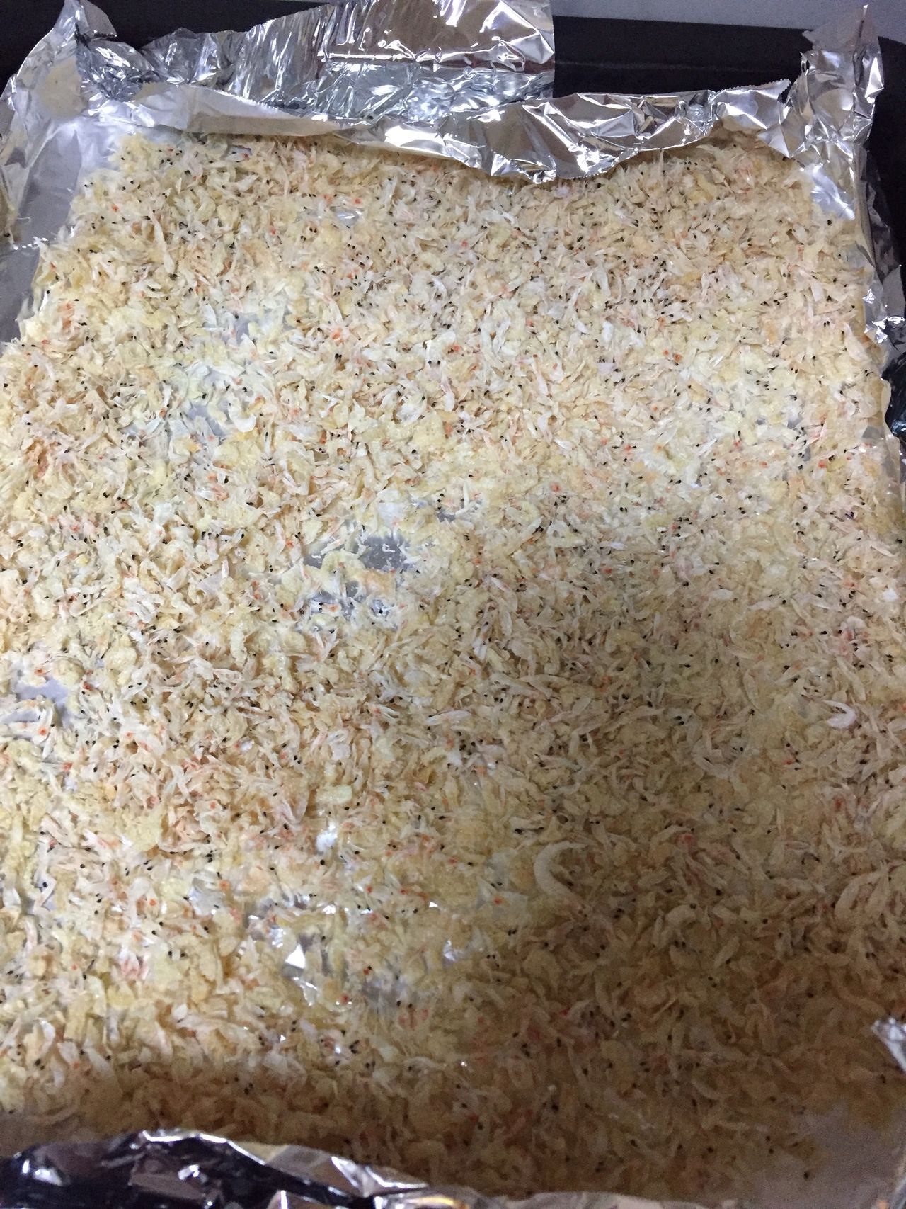 鲜虾皮粉最简单的做法，快来学学吧！