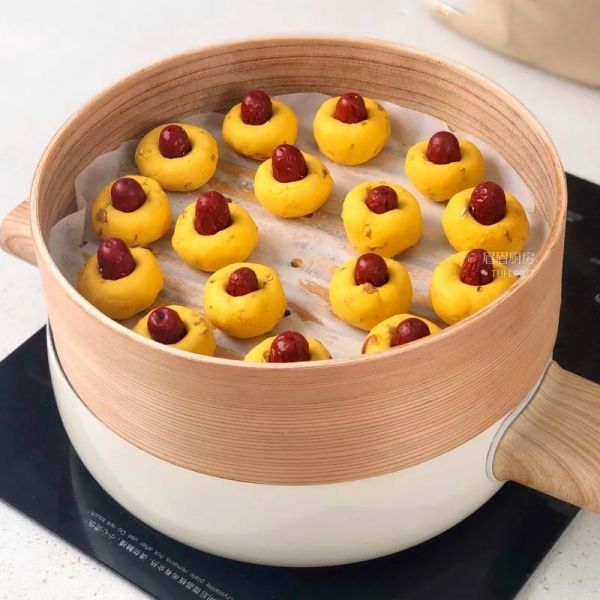 南瓜红枣元宝糯米糕