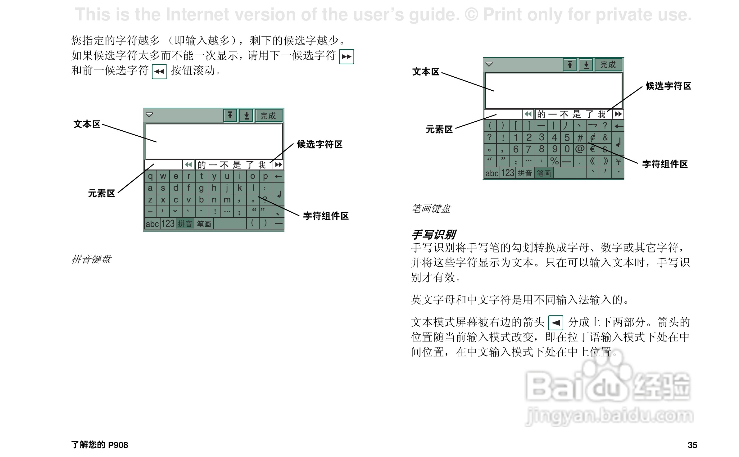索尼爱立信P908手机使用说明书:[4]