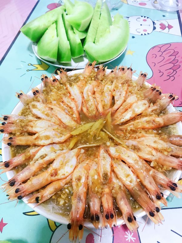 蒜蓉粉丝开背虾