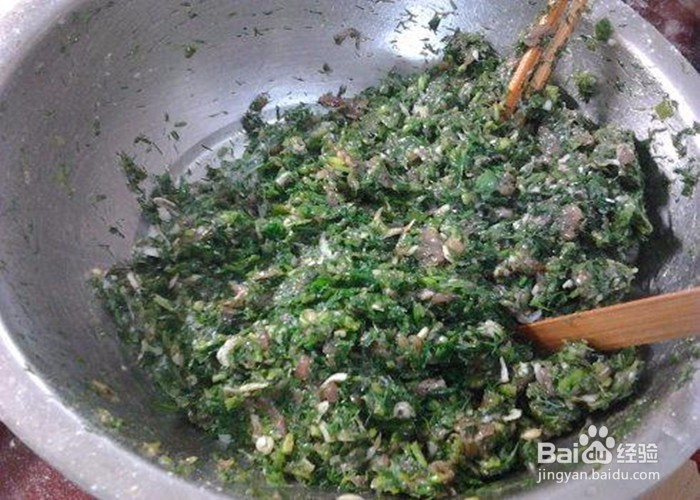 茴香肉饺子的做法