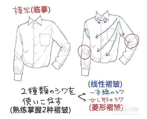 商务衬衫怎么画？