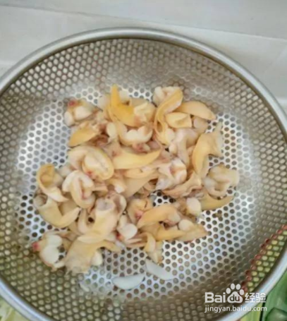 家常菜：拌蚬子肉