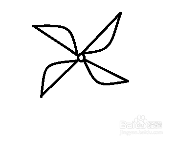 画风车的步骤