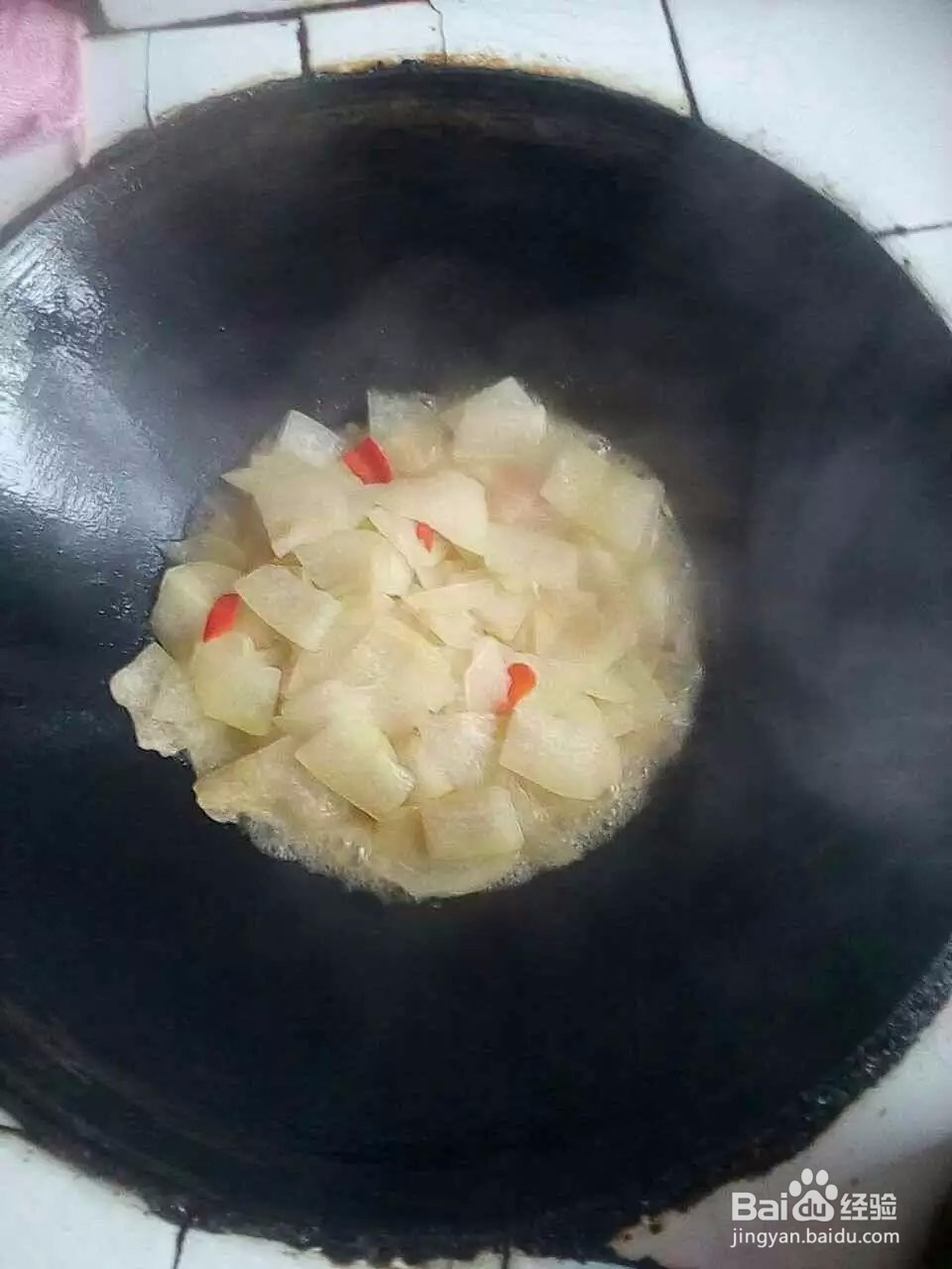 辣炒冬瓜的做法