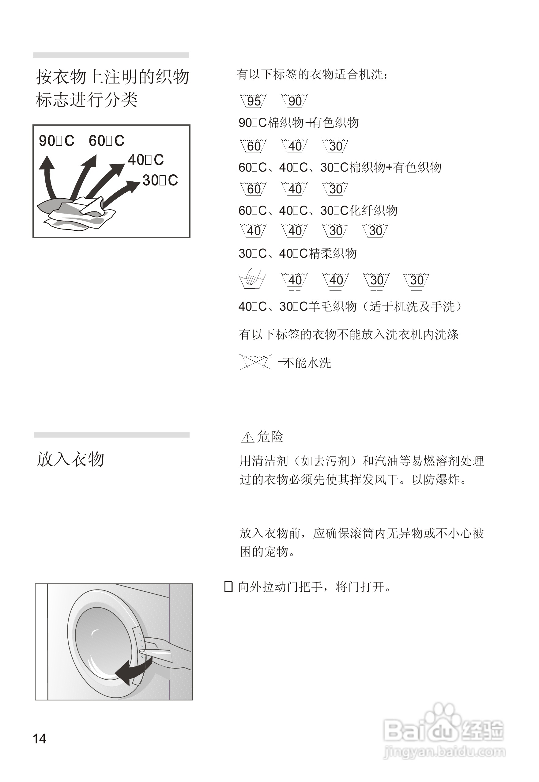 西门子PRO WM1850洗衣机使用说明书:[2]