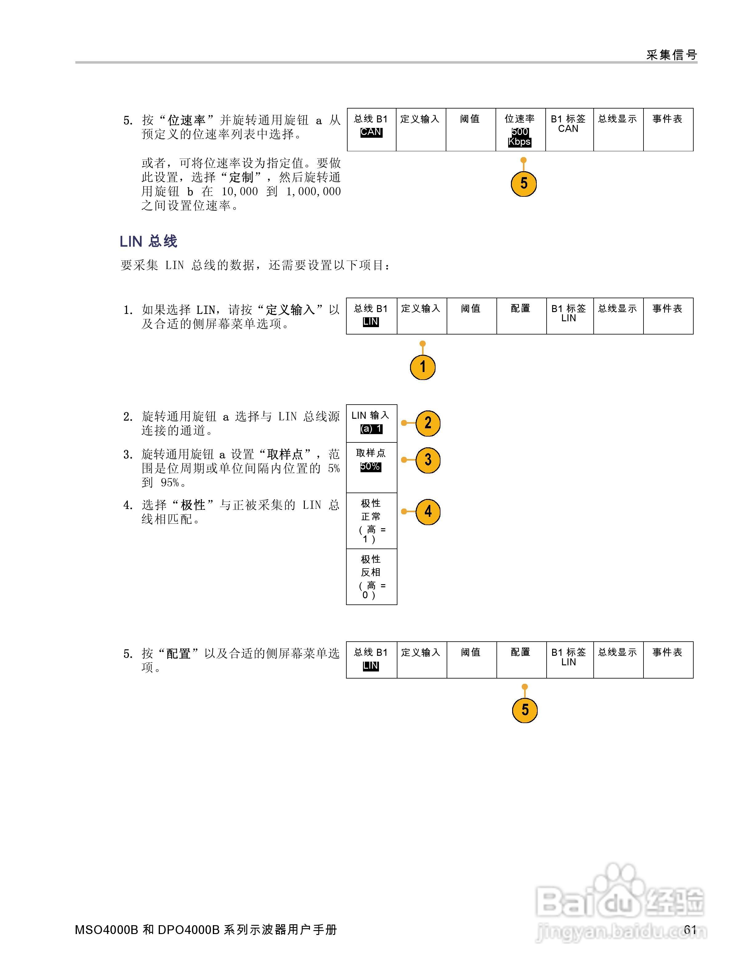 泰克DPO4034B数字荧光示波器用户手册:[8]