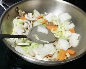 美味的清炒白菜