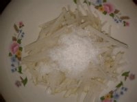 凉拌萝卜丝的做法