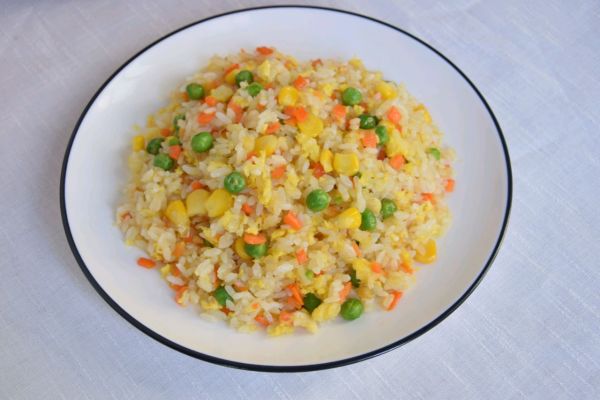 青豆玉米蛋炒饭