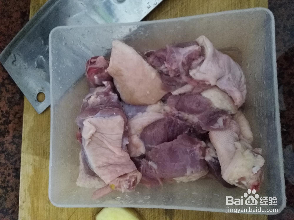 家常菜冬瓜焖鸭