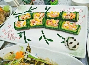翠竹报春制作过程
