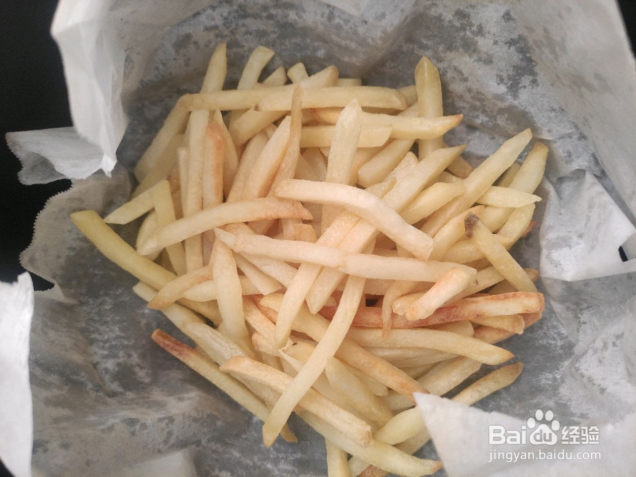 摇摇椒盐薯条空气炸锅版的做法