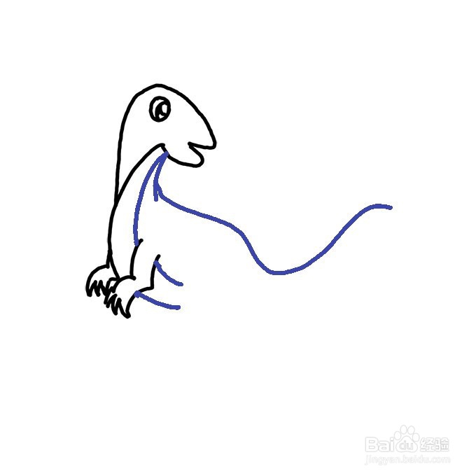 如何画慈母龙简笔画-分步图解