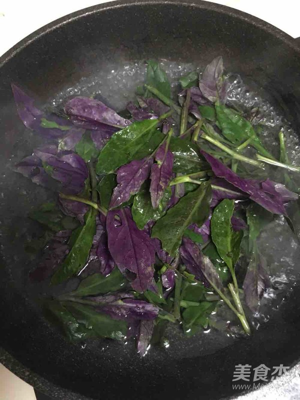 紫背菜图片 做法图片