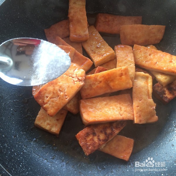 糖醋芝麻豆腐