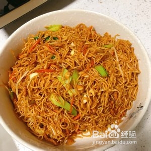 夜市炒面的做法