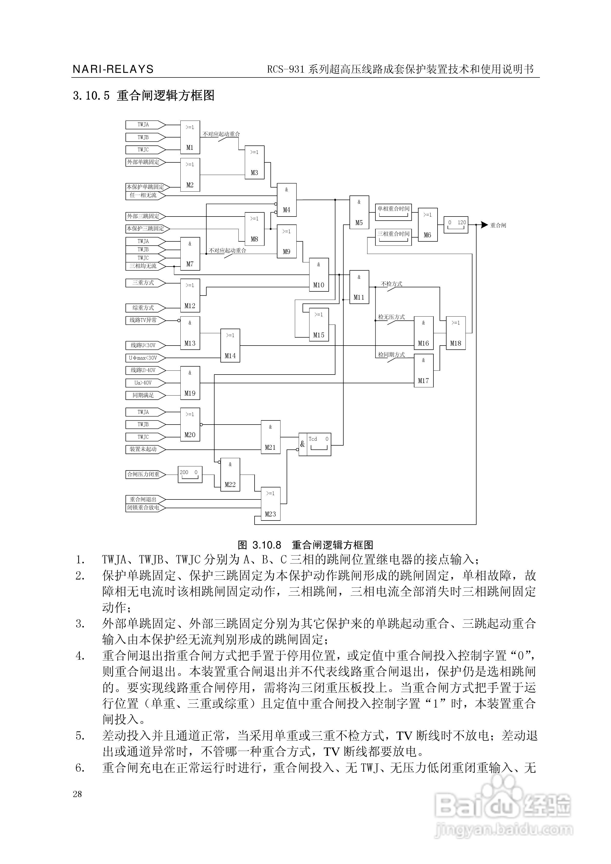 RCS-931超(特)高压输电线路电流差动保护装置说明书:[4]