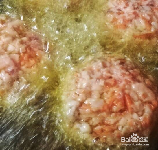 如何制作四喜丸子