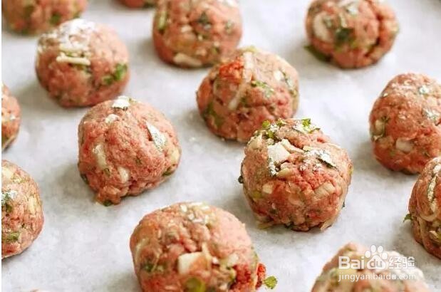 3种肉丸子做法（图解），绝对好吃！
