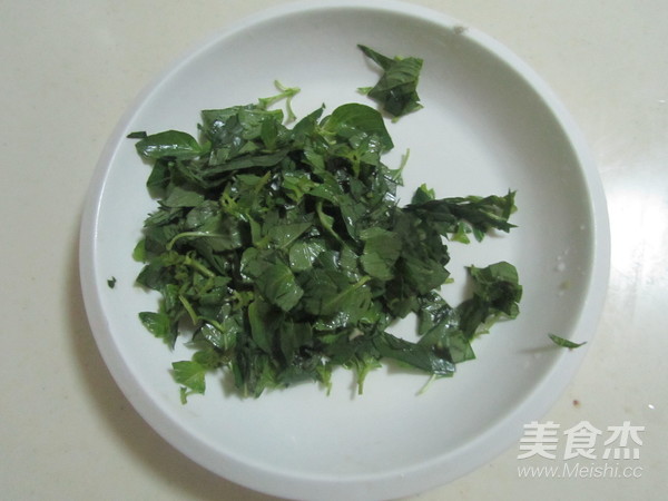荆芥面托的做法