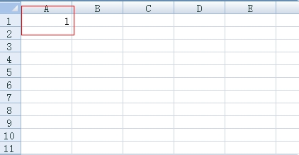 Excel2007表格基本操作图解教程之序列填充