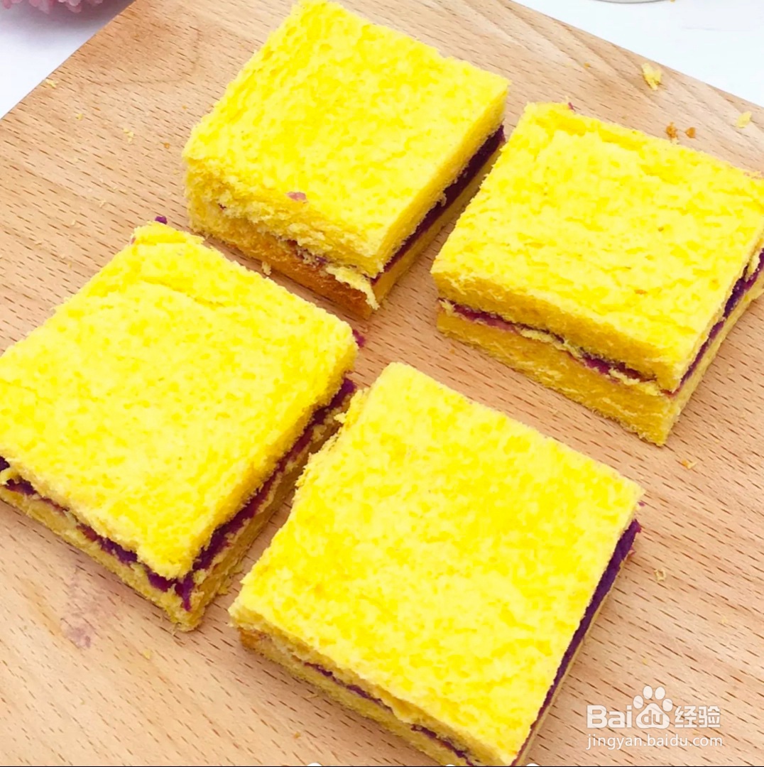 2020紫薯西多士做法