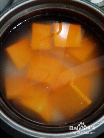 懒人早餐也营养——南瓜粥