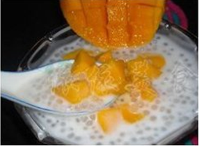 芒果椰奶西米露