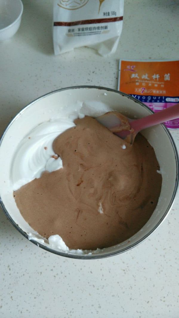 酸奶可可戚风蛋糕