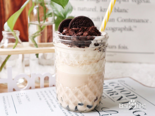 奥利奥牛乳啵啵