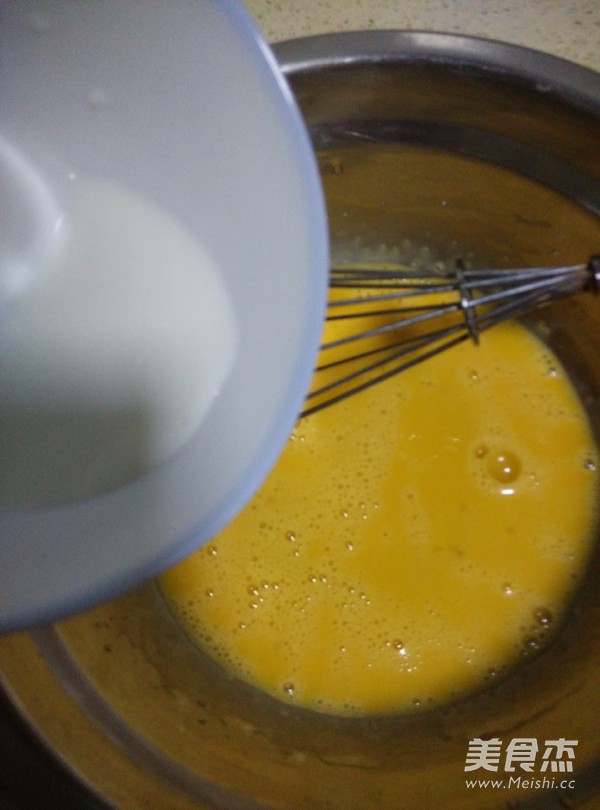 三色戚风蛋糕6寸