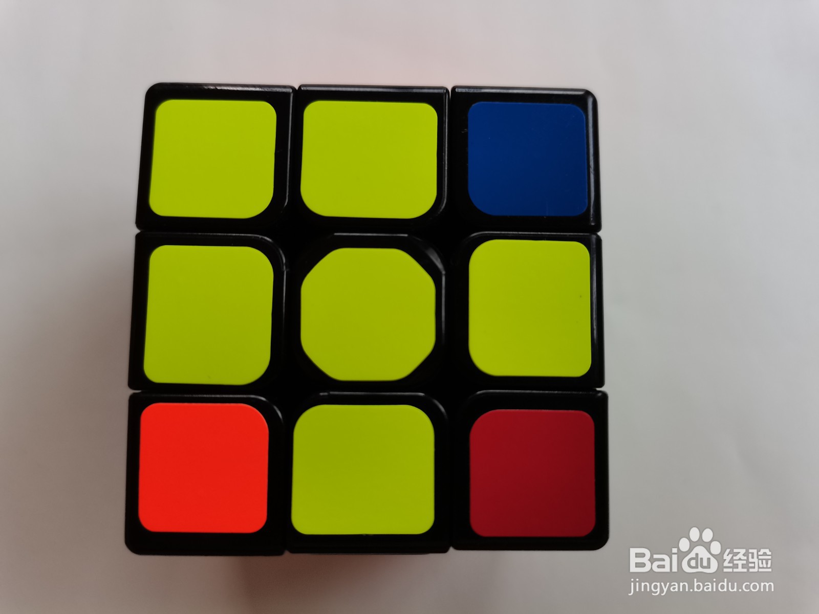 三阶魔方如何拼出小鱼