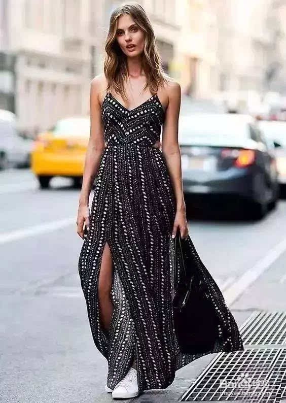 吊带裙如何穿搭更具仙气