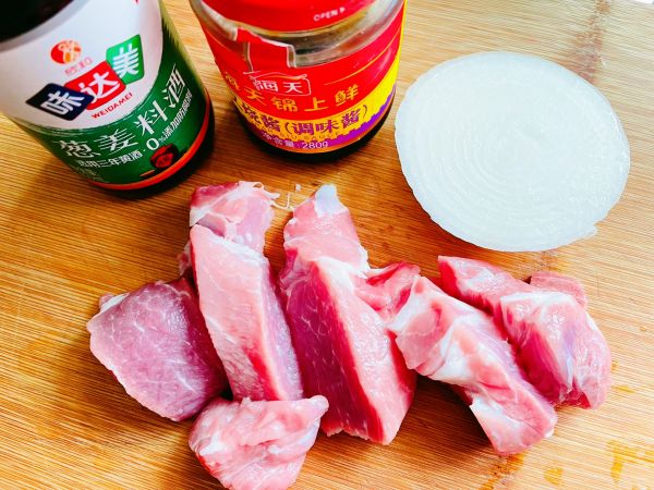 叉烧肉配薄饼减脂